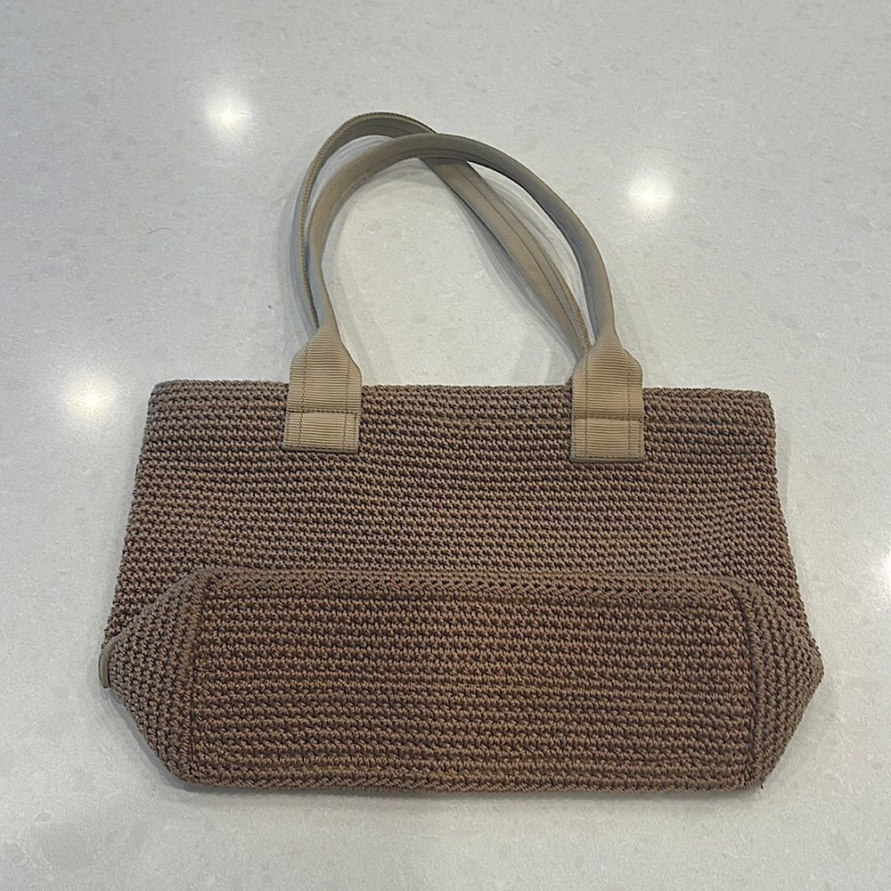 The Sak  Elliott Luca purse 2 zip, pen marks on inside, exterior purse spotless.
